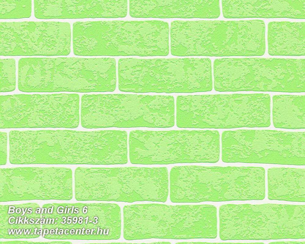 Kőhatású-kőmintás,különleges felületű,fehér,zöld,lemosható,vlies tapéta 